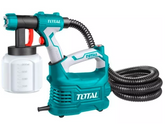 PISTOLA PINTAR INDUSTRIAL + COMPRESOR MINI - VASO PLASTICO 800ML 500W TOTAL (UTT5006)
